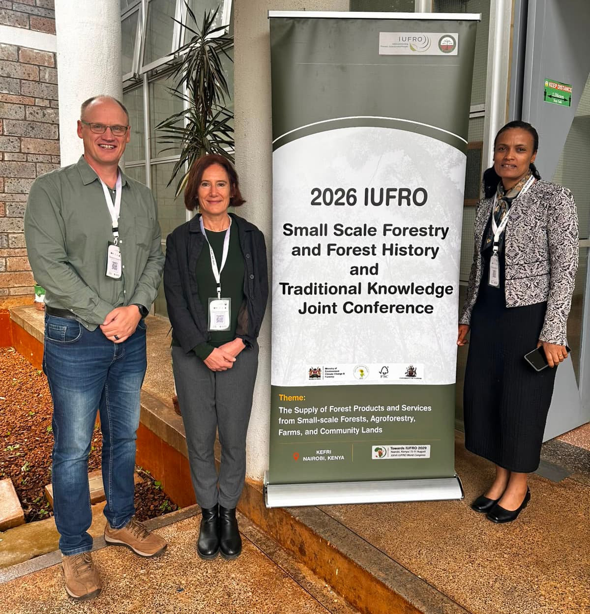 FABI Researchers attend the IUFRO Small-scale Forestry and Forest History and Traditional Knowledge Conference in Kenya