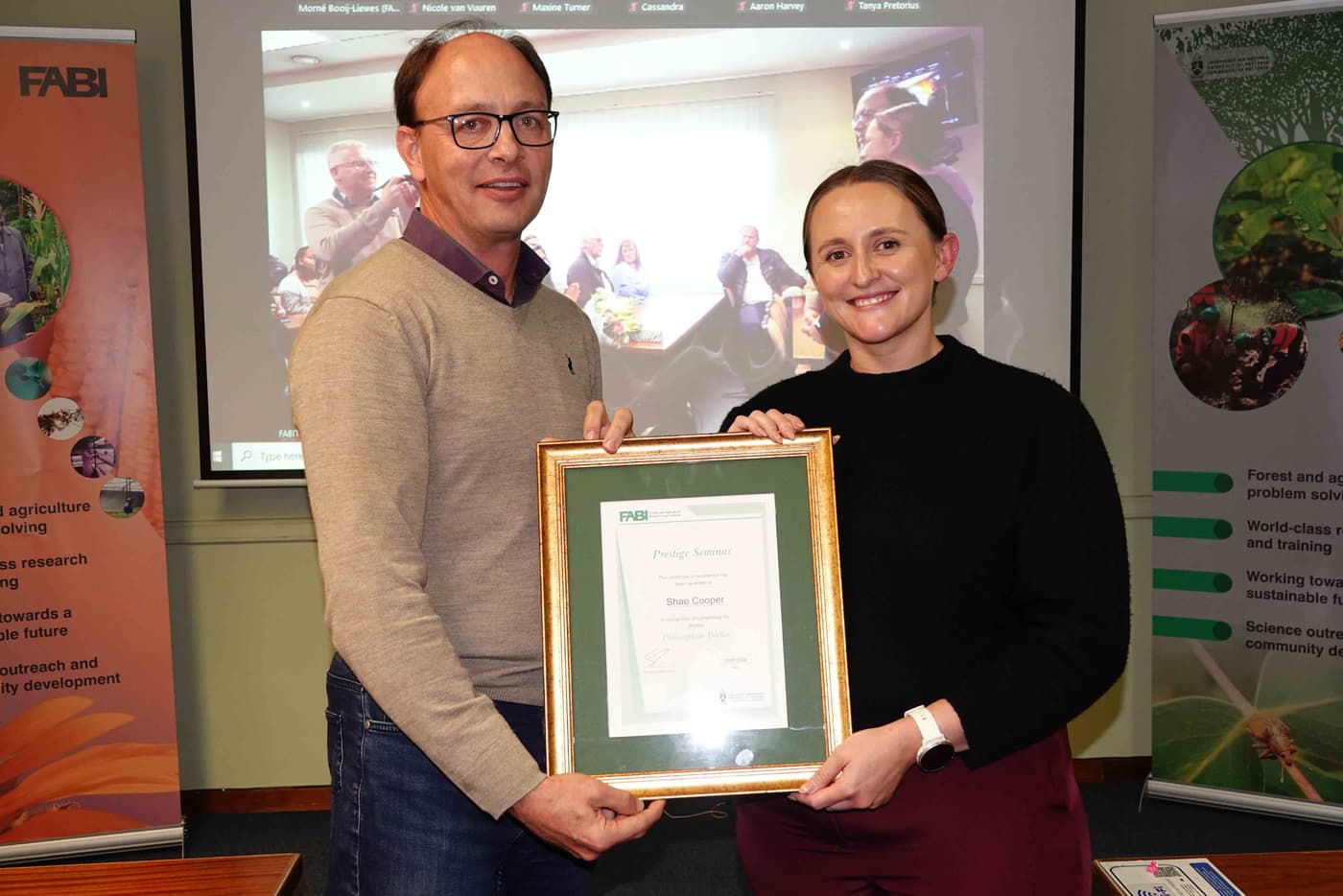 Congratulations to Shae on the successful completion of her PhD!