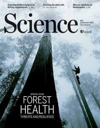 FABI paper on forest health published in <i>Science</i>