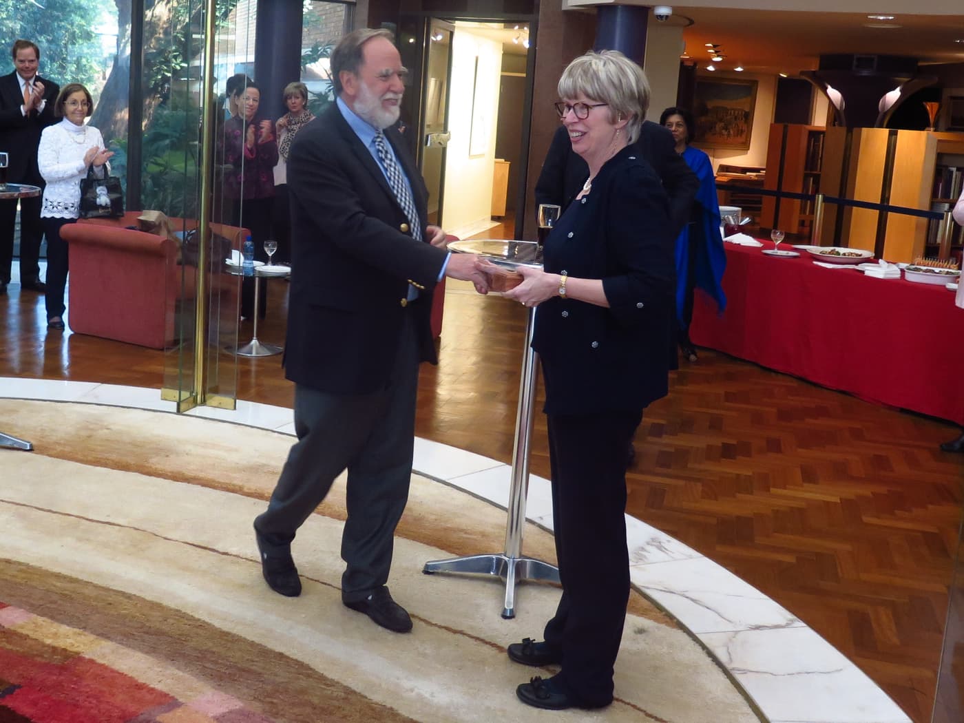 Brenda Wingfield receives the Harry Oppenheimer Memorial Fellowship award