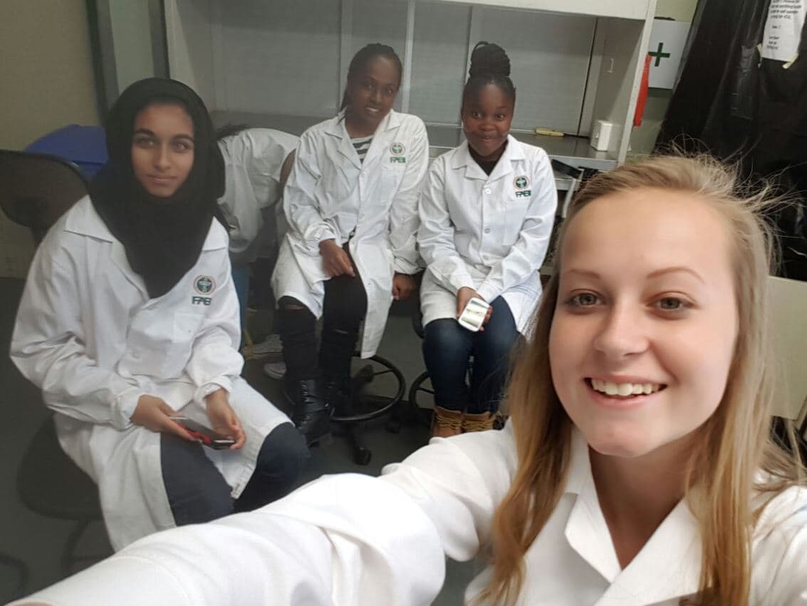 Future “plant doctors” represent the CTHB in UP with Science Winter Week