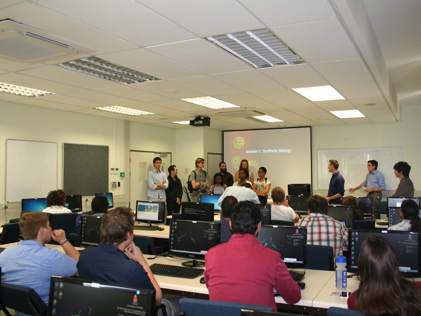 ACGT, FMG and Pretoria_UP iGEM team organize first UP plant synthetic biology workshop