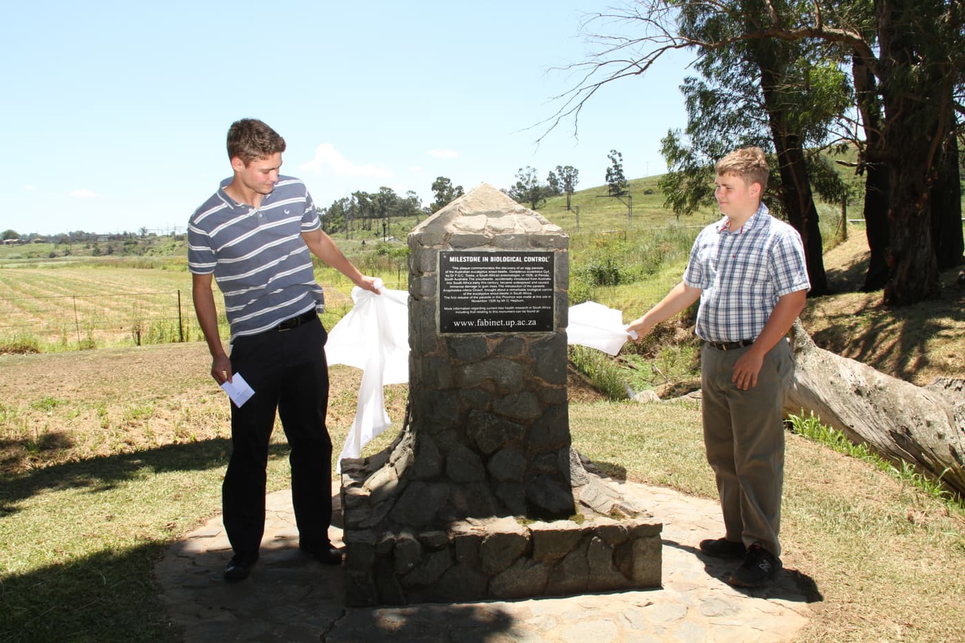 Renovated Tooke memorial unveiled