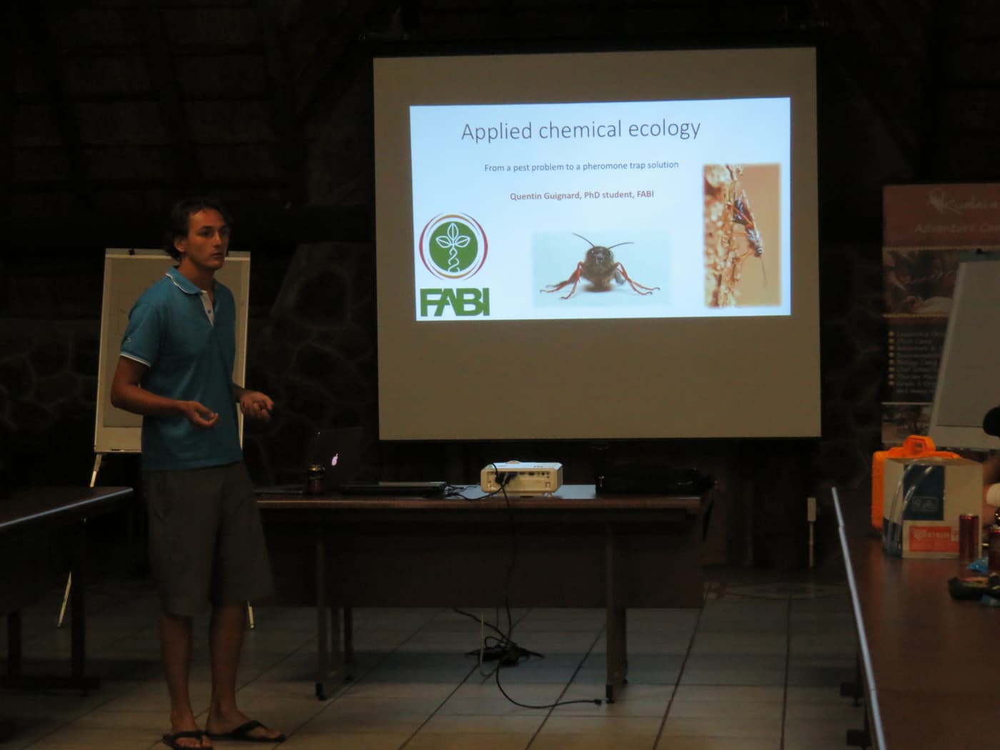 FABIan participates in camp for Zoology Honours students