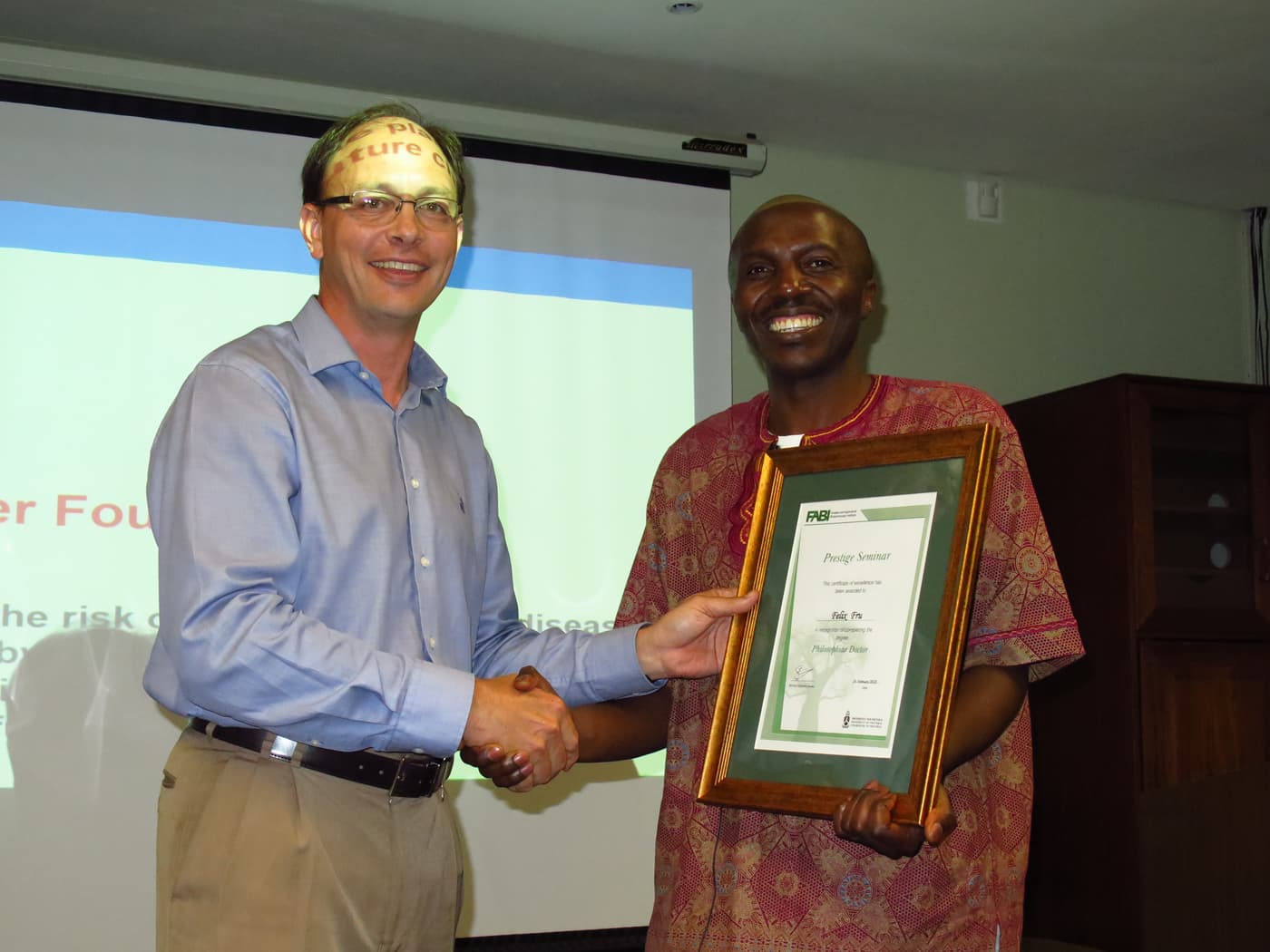 Third Ph.D. degree for 2018 completed in FABI