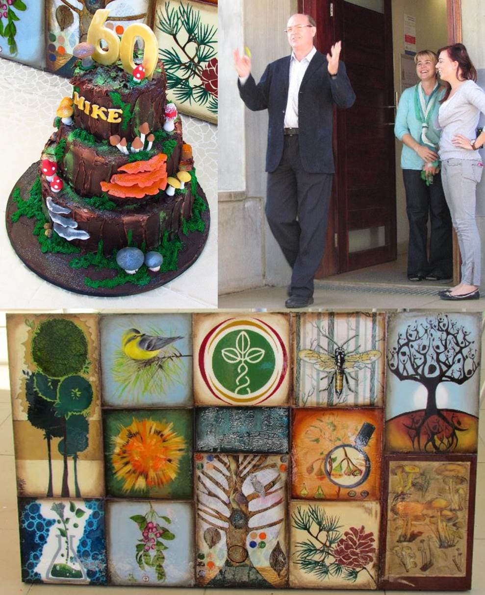 Surprise party for FABI director’s 60th birthday