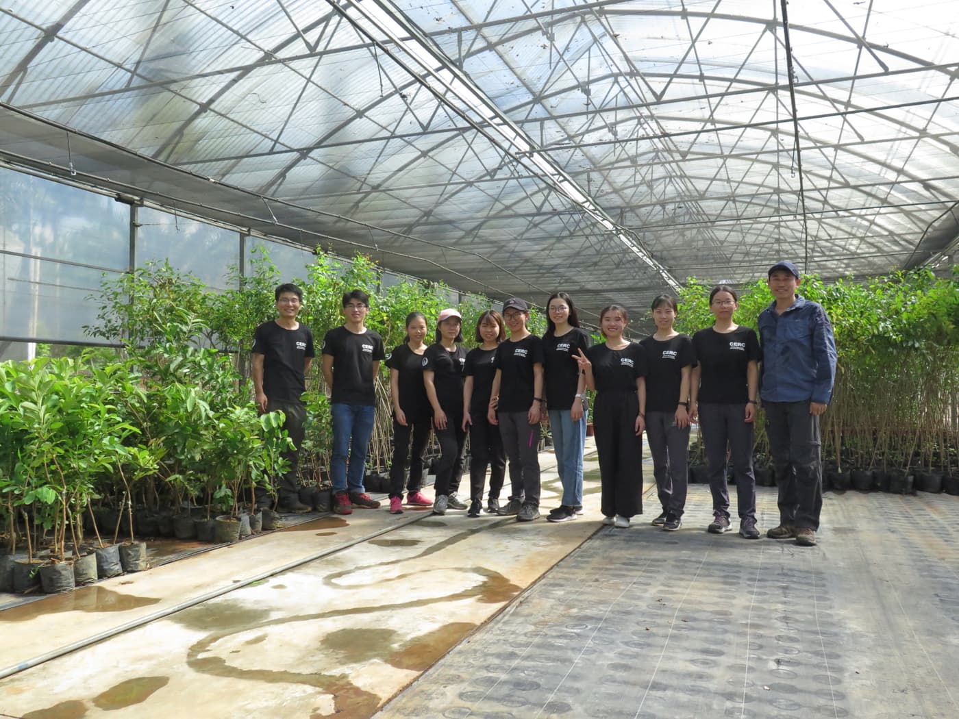 CERC-FABI team conducts major inoculation experiment