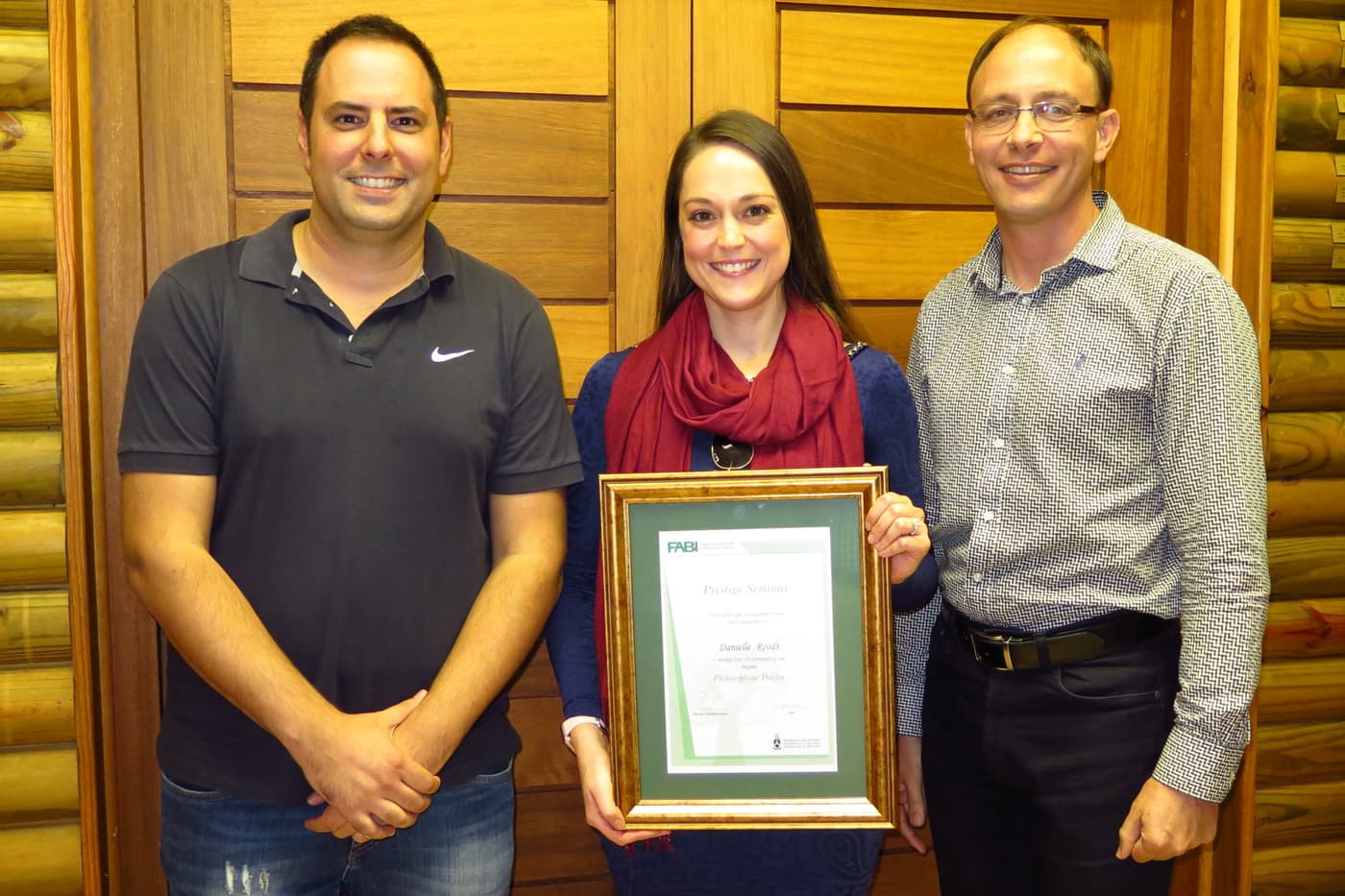 Danielle Roodt successfully defends her PhD thesis