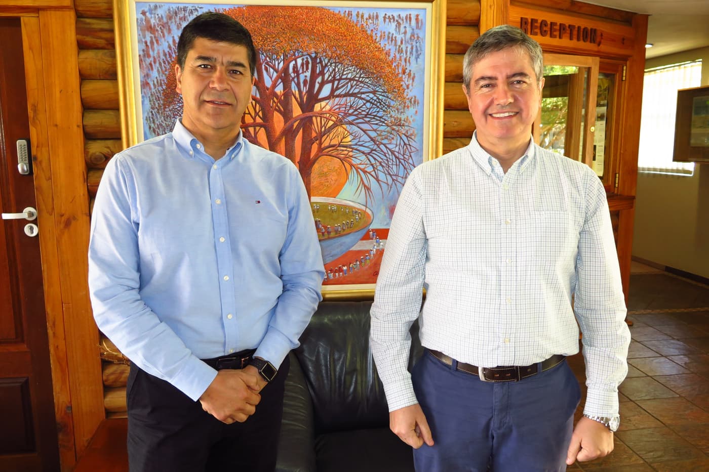 Chilean Forestry Delegation visits FABI