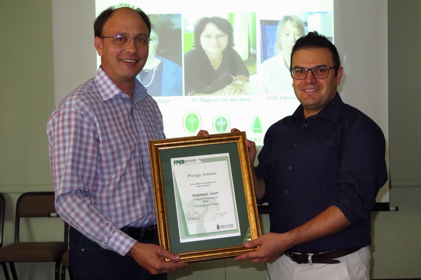 Congratulation to Mohammad on successfully defending his PhD
