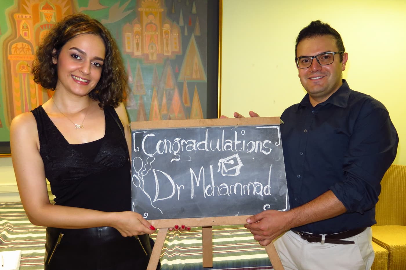 Congratulation to Mohammad on successfully defending his PhD