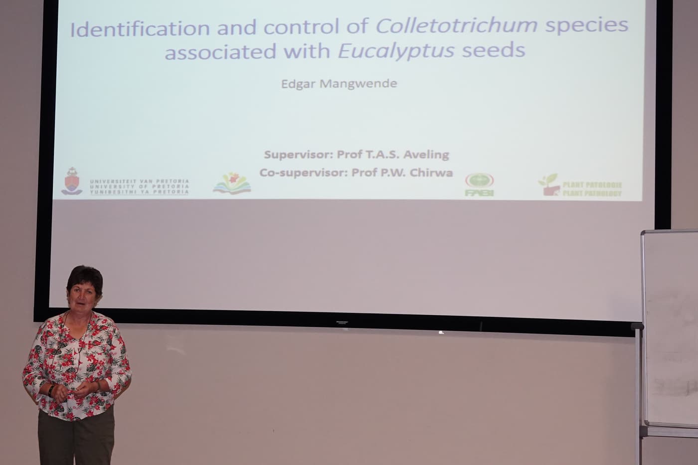 Edgar Mangwende marks completing his PhD study with a seminar