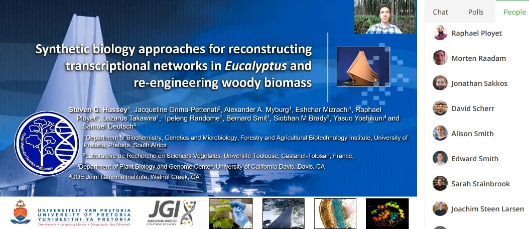 FABI scientists present their research at prestigious international plant synthetic biology conference