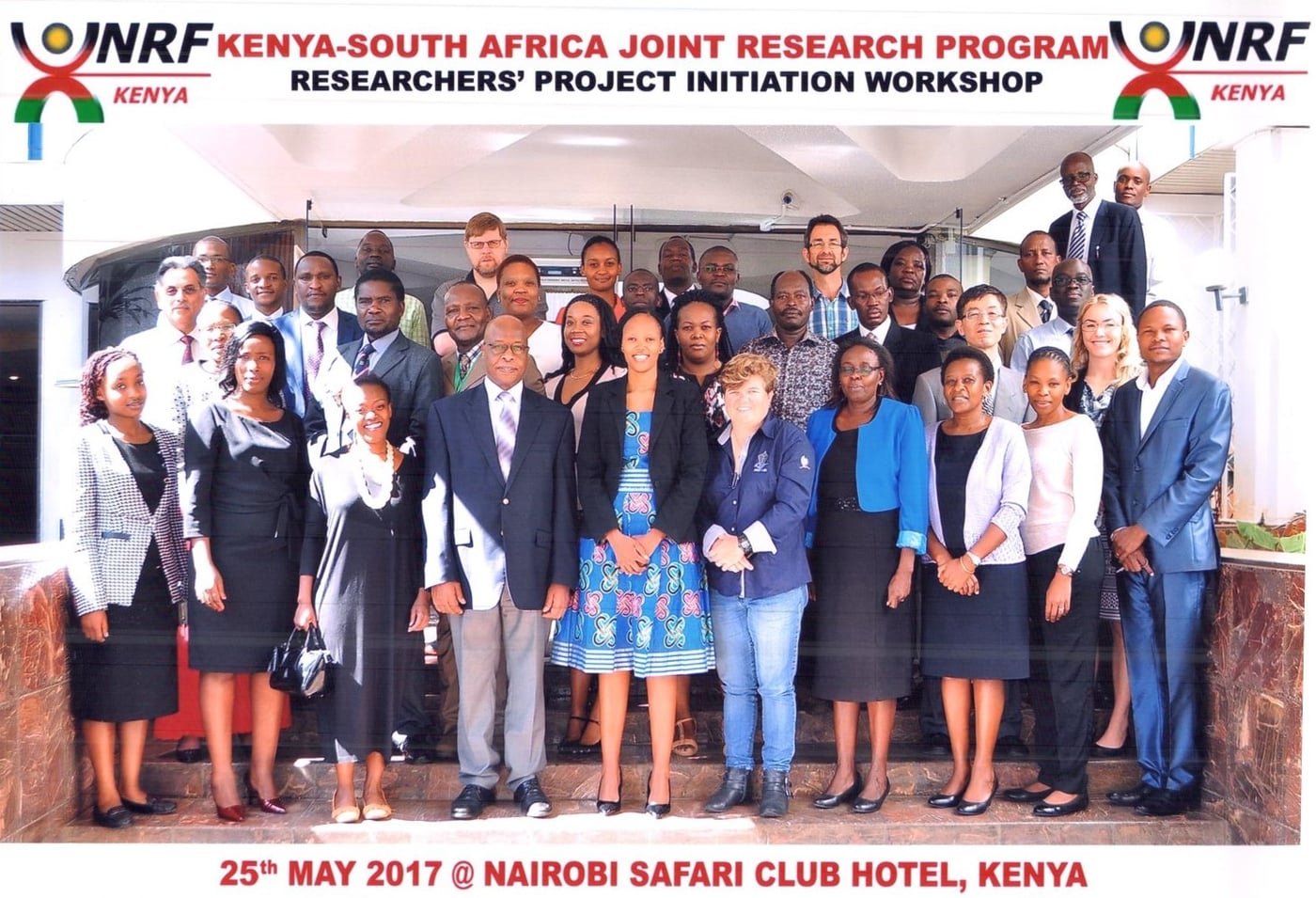 Fabian attends launch of Kenya-South Africa research projects