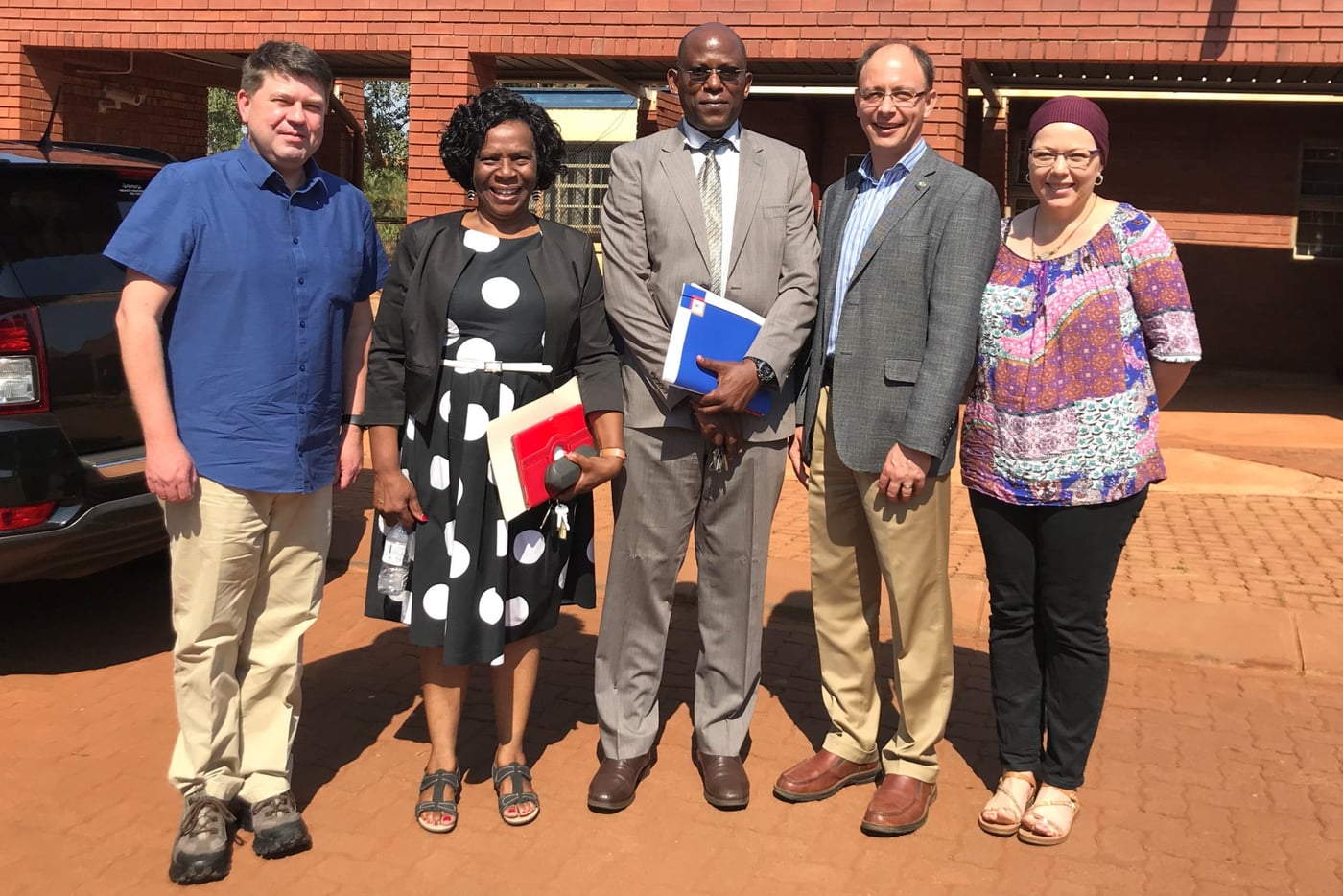 CTHB team visits University of Venda