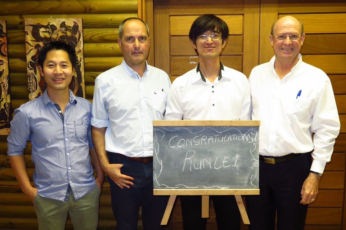 Runlei Chang rounds off a baker’s dozen of prestige seminars at FABI in 2018
