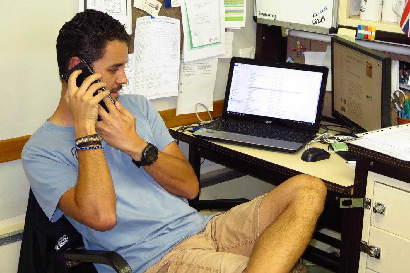 FABI PhD student speaks about his prize-winning science communication video and tree health matters in interview with VO