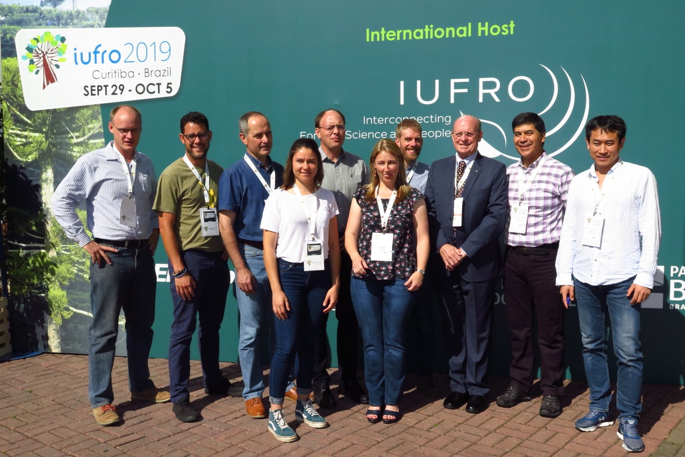 FABI flag flies high at the XXV IUFRO World Congress 2019