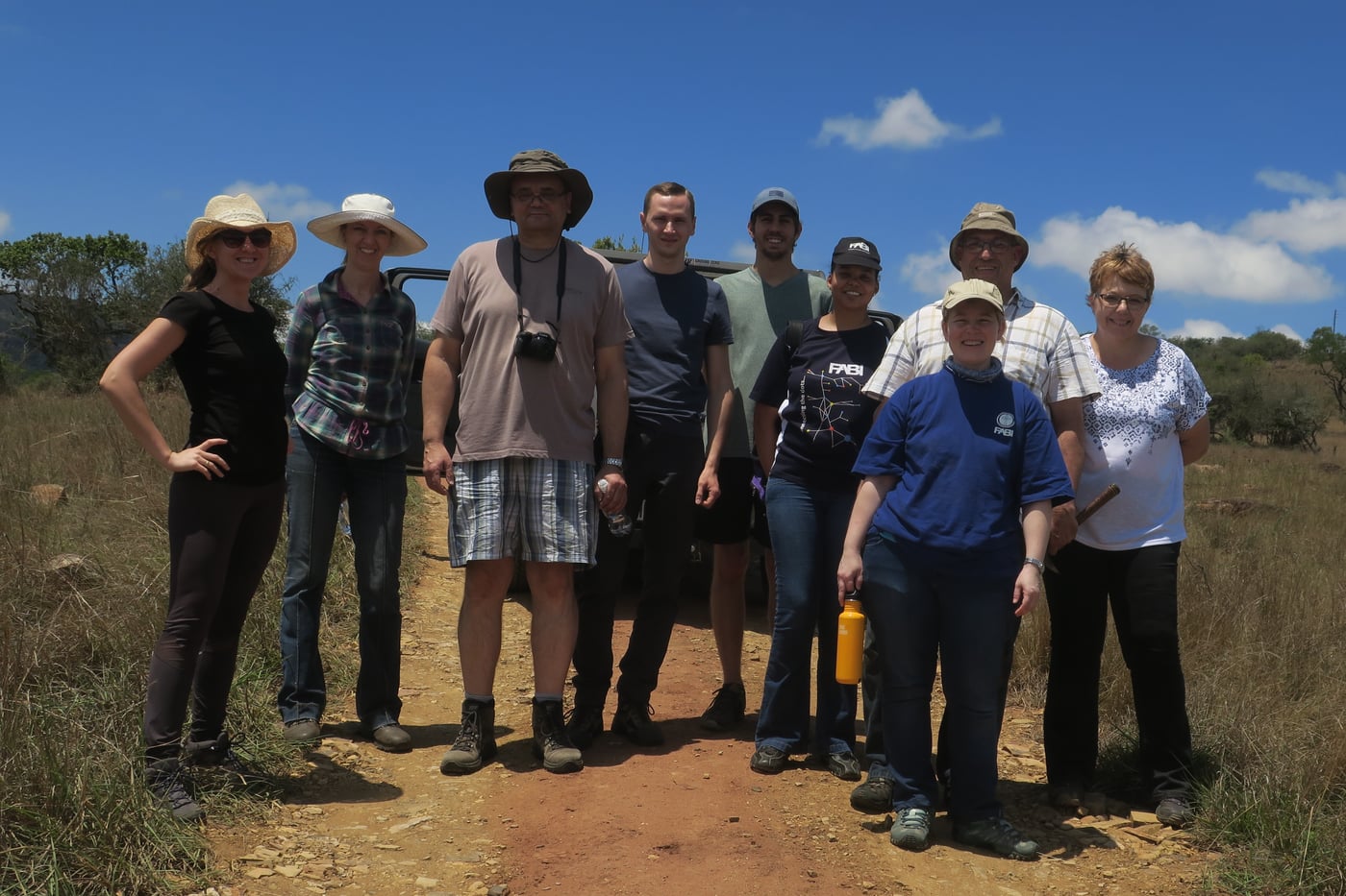 Rhizobial collection trip with Polish collaborators