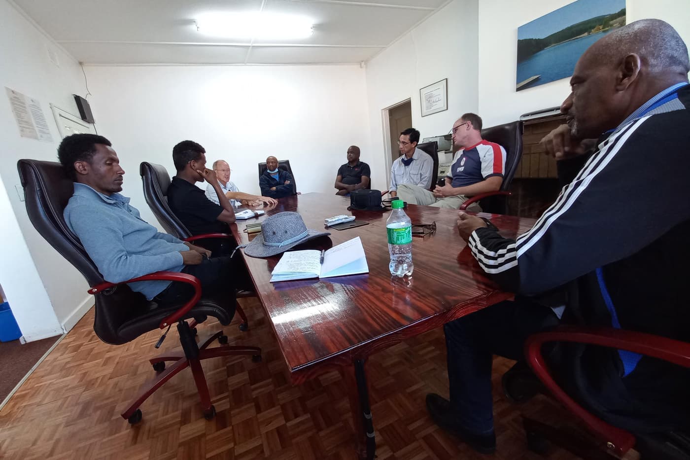 Ethiopian researchers visit FABI, ICFR and local forestry companies