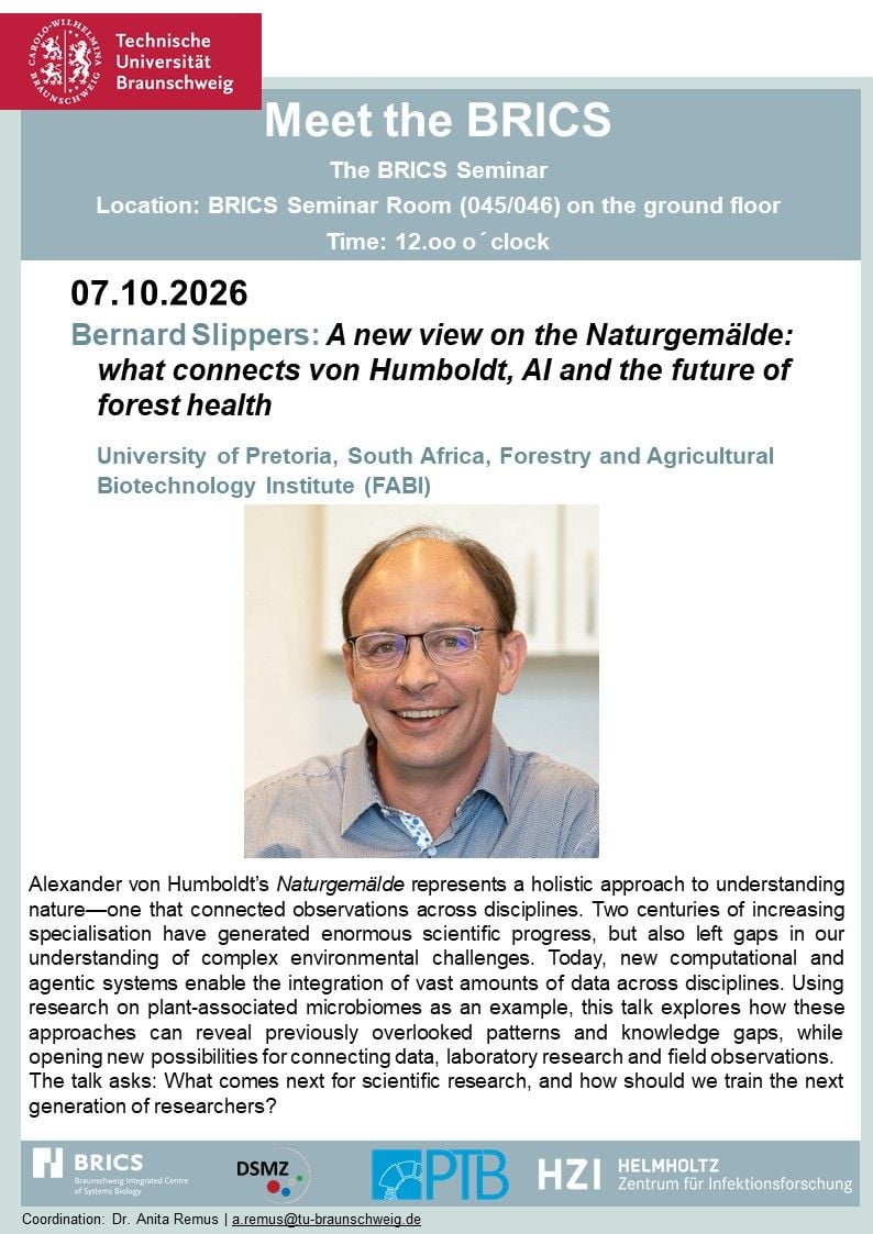 Prof. Bernard Slippers presented the BRICS Seminar in Germany