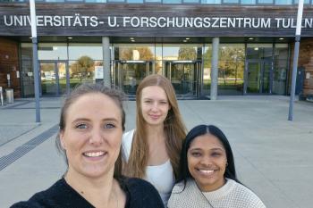 FABI researchers visit Austria as part of Mycobiomics collaboration