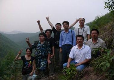 The team with people from XiJiang Forestry Bureau of GuangDong Province.